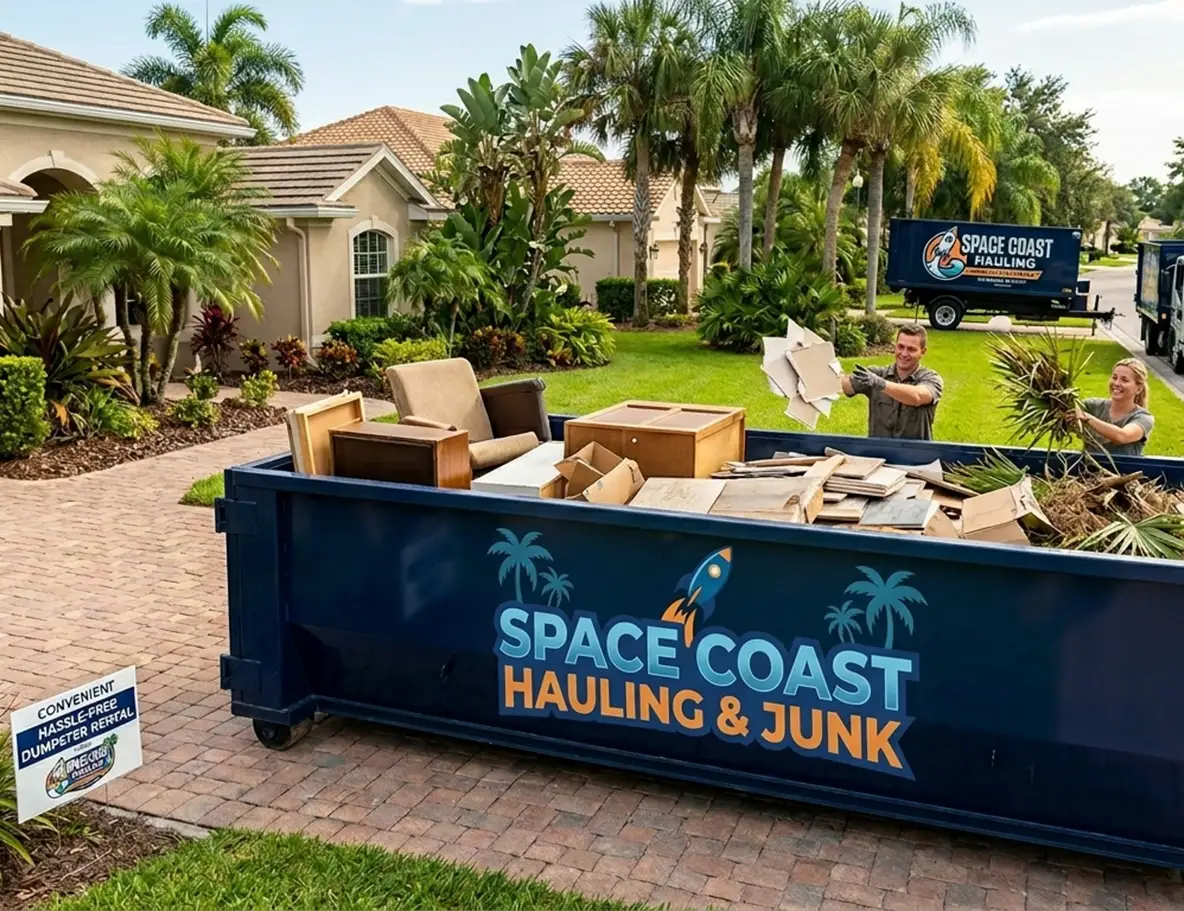 Spacecoast Hauling and Junk Brevard County Dumpster Rentals