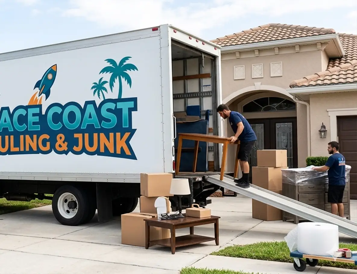 Spacecoast Hauling and Junk Brevard County Local Moving Services